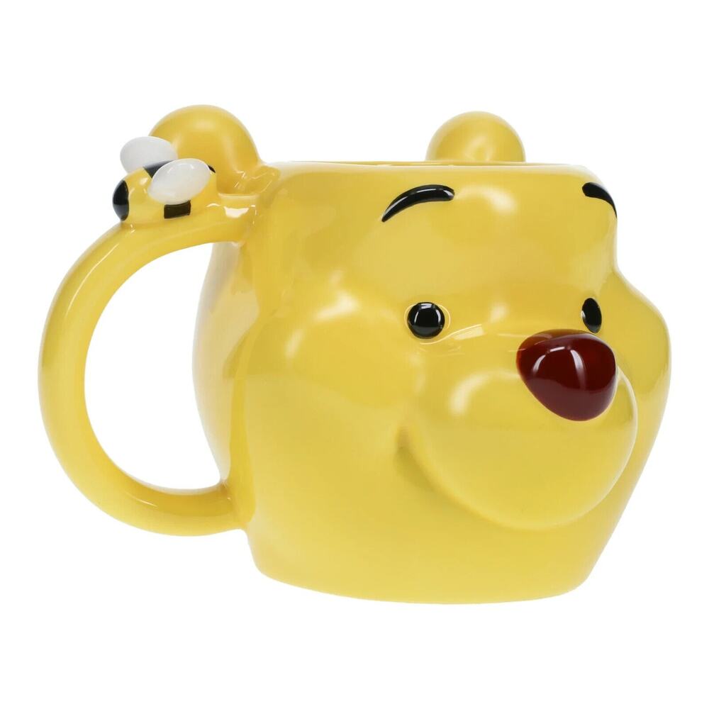 🔥PALADONE x DISNEY - Winnie the Pooh Head Shaped Large Coffee Mug 3D Ceramic 💥 - Picture 2 of 3